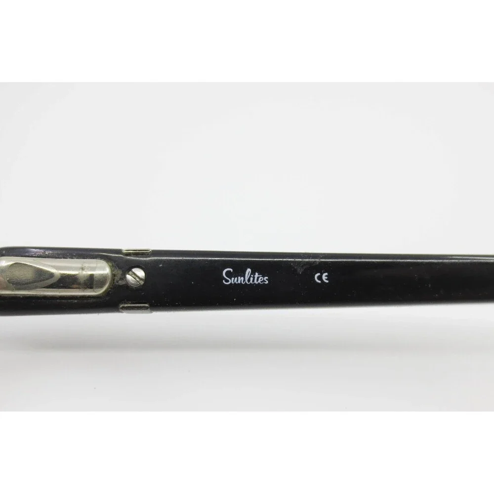 Sunlites SL4008 Black Rectangular Eyeglasses Frames 56-18-145 001 MB01